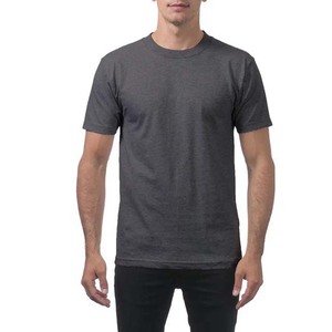 T-shirts à manches courtes pour hommes, col rond, style streetwear, gris, coupe slim, fitness, coton respirant, séchage rapide, t-shirts pour hommes - Product Image 2