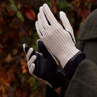 Nouveaux gants de conduite thermiques unisexes pour hommes, en cuir véritable, compatibles avec les écrans tactiles, écologiques, style tendance, haute qualité