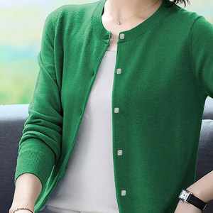 <b>Plus</b> <b>Size</b> Women'S Casual Round Neck Button Long Sleeve Cardigan Casual <b>Sweater</b> Cardigan Outfit Long Sleeves Top - Product Image 5