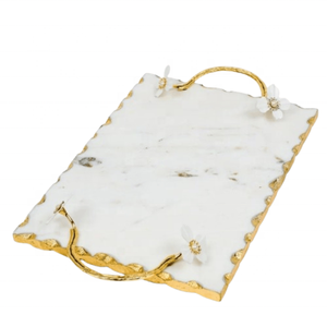 Plateau de découpe de fromages de luxe Plateau de marbre pour cadeaux d'entreprise - Product Image 2