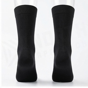 Crew <b>Socks</b> Geometric Pattern Blue <b>Breathable</b> Running <b>Socks</b> for Adults Spring Season - Product Image 2