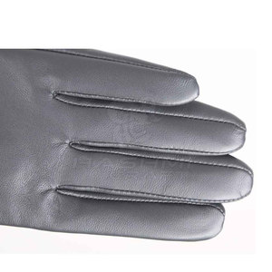 Classic Winter Leather Fashion <b>Gloves</b> Genuine Material Comfortable Fit And <b>Warm</b> Safety For Outdoor And Daily Lifestyle - Product Image 3