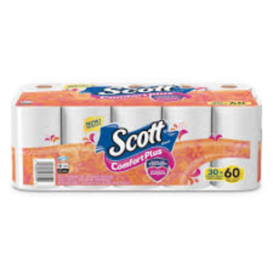 Papier toilette Scott Comfortplus, rouleau double, 30 rouleaux - Product Image 2