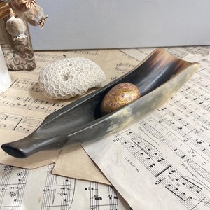 ถาดเปลือกหอยเป๋าฮื้อทรงรีขัดเงา ของตกแต่งบ้านแบบธรรมชาติ - Product Image 6