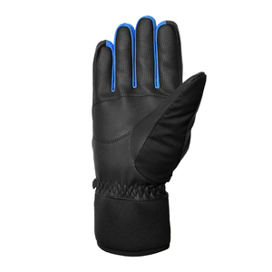 Gants de ski chauds pour l'hiver, doublure thermique, poignet en néoprène, imperméables, paume antidérapante, fermeture auto-agrippante pour le snowboard - Product Image 3