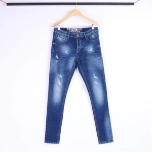 <b>Mens</b> Mid Rise Denim Jeans Comfortable <b>Stretch</b> Pants for Daily Casual Fashion 12oz <b>mens</b> denim jeans mass production - Product Image 1
