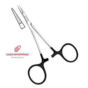 Portaagujas Micro Quirúrgico con Mandíbulas Finas y Delicadas, con Polvo de Diamante y Carburo de Tungsteno, Instrumento Quirúrgico Reutilizable de Precisión - Product Image 4