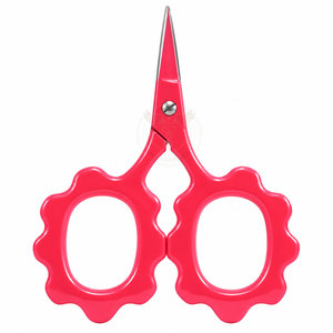Tijeras de Bordado Mini con Forma de Flor, de Acero Inoxidable, para Diestros, con 30 Dientes, para Manualidades - Product Image 3