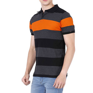 Chemises polo de golf pour hommes en coton bio 100 %, nouveau style, design personnalisé, manches courtes, marque privée - Product Image 2