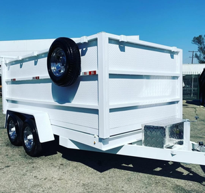 New 11 Ton Hydraulic Tipping <b>Trailer</b> for Agricultural <b>Tractors</b> 4-Wheel Tipper with Engine Gear Pump & Bearing-Core Components - Product Image 5