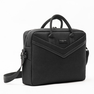 Bolso negro para portátil de 15,6 pulgadas, bolso sencillo, bandolera, bolso de hombro, maletín versátil, bolso de negocios - Product Image 4