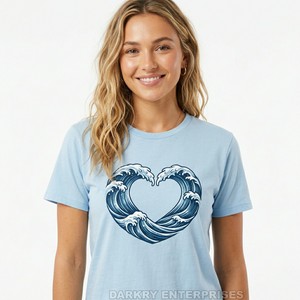 T-shirt personnalisé pour femme avec motif cœur anatomique, style vintage, en coton – Fabricant et fournisseur en gros de vêtements - Product Image 2