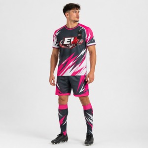Uniforme de fútbol moderno que combina materiales transpirables, ajuste cómodo y calidad confiable para jugadores de todos los niveles. - Product Image 4
