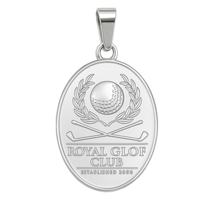 Cadeaux souvenirs d'anniversaire de luxe, logo personnalisé du club ou de l'équipe, pendentif en argent sterling 925 - Product Image 4