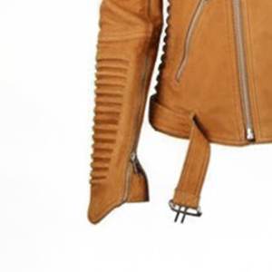 Nuevas llegadas: Chaqueta de camello con logo personalizado para hombre, chaquetas de cuero vintage para hombre, chaqueta de exterior, chaqueta de invierno de alta calidad, estilo urbano. - Product Image 6