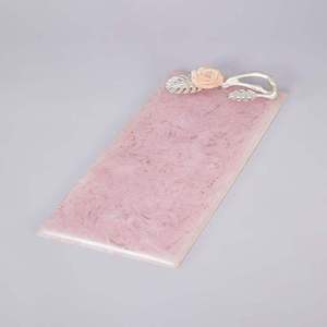 Juego de Platos de Resina Hechos a Mano, Redondos, Estilo Moderno y Lujoso, Pintados a Mano, Ecológicos, Aptos para Lavavajillas, Disponibles para Fiestas y Uso Doméstico - Product Image 2