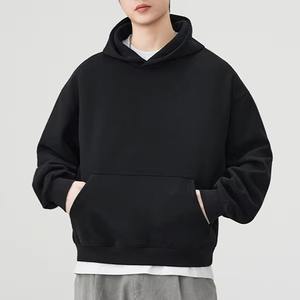 Sudadera con Capucha Personalizada con Logotipo, Corte Holgado para Hombre, con Bolsillo, 100% Algodón, Sudadera Holgada de Alta Calidad para Hombre - Product Image 5