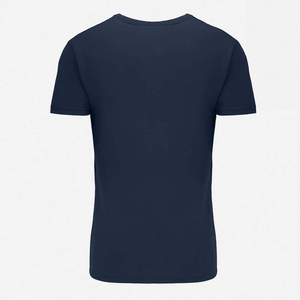 T-shirt col en V pour homme For Level Style, 100 % coton, personnalisable, grandes tailles, couleur unie, manches courtes, écologique - Product Image 6