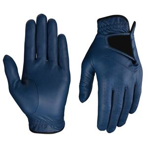 Guantes de Golf Unisex de Lujo en Piel Cabretta Blanca, Cierre de Botón, Correa de Muñeca Ajustable, Agarre Cómodo, Transpirables, para Deportes - Product Image 6