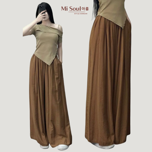 Pantalon Harem rayé à perles et nœuds pour femmes, style coréen, taille élastique, respirant, imperméable, confortable, pantalon long décontracté - Product Image 4