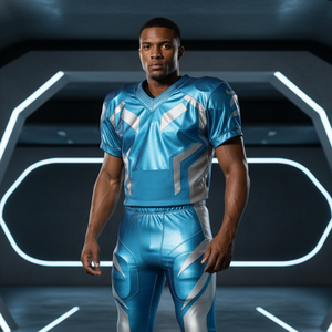 Sublimation Custom American Football Uniform Breathable Elastic Team Jersey Professional <b>Padded</b> Football Pants Supplier - Product Image 5
