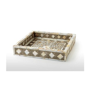 Bandeja Decorativa de Lujo de Nácar, Hecha a Mano, de Alta Calidad, Organizador de Nácar, ¡Gran Venta! - Product Image 1