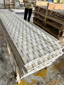 Revestimiento de Paredes Moderno y Clásico, Paneles de Madera Maciza Insonorizantes para Interiores, Solución Decorativa para el Hogar - Product Image 5