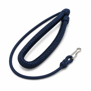 Cordón de Nylon Trenzado Azul Marino con Clip Metálico para Bolsos, Diseño de Cordón Redondo Simple, Estructura de Alta Tenacidad - Product Image 2