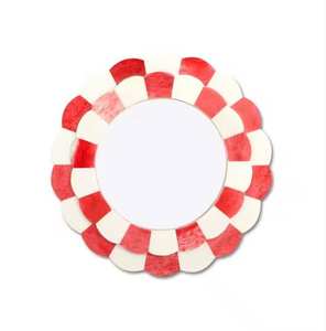 ArtisanVibe Cadre photo éco-responsable fait main en os incrusté, motif chevron, impression numérique sur résine, base en bois MDF pour la maison - Product Image 3