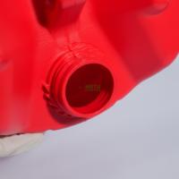 Bidon en polyéthylène de qualité supérieure de 18 L en plastique HDPE de forme ronde, bidon à carburant, bidon à produits chimiques
