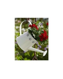 Regadera de metal estilo industrial para jardinería moderna, resistente al óxido, construcción duradera, boquilla larga, mango ergonómico, controlable - Product Image 1