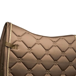 Tapis de selle personnalisé de haute qualité pour l'équitation, doublure en polycoton, confortable, durable, bleu, fabriqué au Pakistan par Blue Hands International - Product Image 2