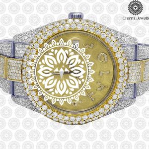Montre de luxe pour homme Charm Jewells, boîtier carré en acier inoxydable, cadran de 40 mm, bracelet de 20 cm, mouvement mécanique, résistance à l'eau 10 bars, automatique - Product Image 1
