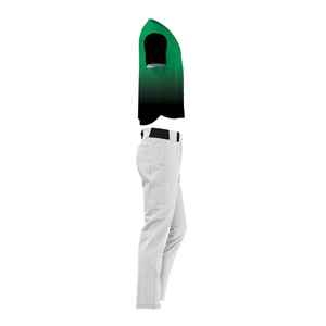 Men's White Baseball <b>Pants</b> With Black Belt And Socks Regular Fit Button Fly Solid Color Polyester Adult All Seasons - Product Image 4