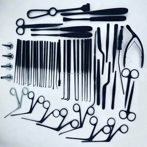 Ensemble d'instruments de tympanoplastie couleur noire 29 pièces, instruments de micro-chirurgie auriculaire ORL otologie, kit de micro-chirurgie auriculaire - Product Image 6