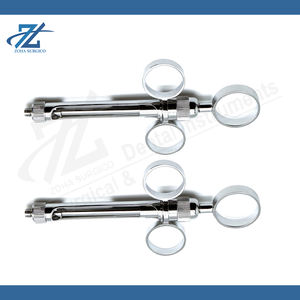 Jeringa Dental Manual Autoaspirante de Acero Inoxidable Zoha Surgico, Agarre Ergonómico, Certificación CE, Seguridad Clase I, 1 Año de Garantía - Product Image 6