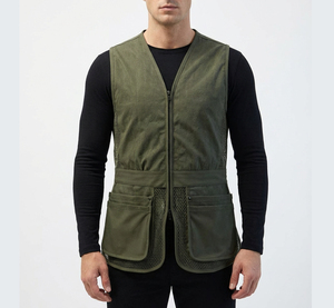 Gilet de chasse personnalisable en maille respirante et légère, de haute qualité, le plus vendu, non imperméable, pour le tir sur le gibier en plein air - Product Image 1