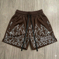 Shorts de sport Rexfit personnalisés avec logo, respirants, pour entraînement en salle, shorts de basket-ball en mesh pour hommes, tissu léger, shorts athlétiques de qualité supérieure