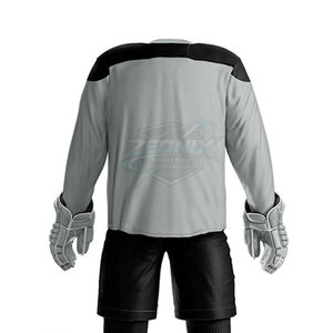 Uniforme de Hockey sobre Hielo Profesional Personalizado 2026, Transpirable, Ligero, de Manga Larga, Alta Calidad, 100% Poliéster, Servicio OEM - Product Image 6