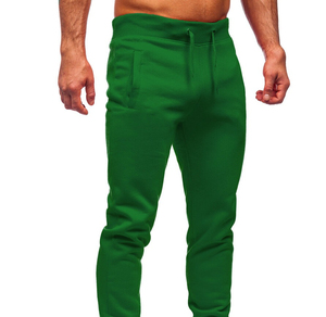 <b>Stacked</b> Casual Men's Sweat Pants 100% Cotton Fabric Flare Track <b>Jogger</b> 3D for OEM Eco-Friendly - Product Image 2