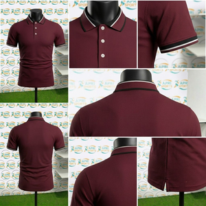 Chemises polo pour hommes, style moderne, nouvelle collection OEM, tissu solide, vêtements décontractés, haute qualité, anti-rides, respirantes, prix de gros - Product Image 5