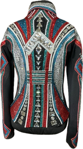 Premium <b>Rhinestone</b> Western Show <b>Jacket</b> for Rodeo Horse Show Cowgirl Riding Competition and Performance Wear - Product Image 3