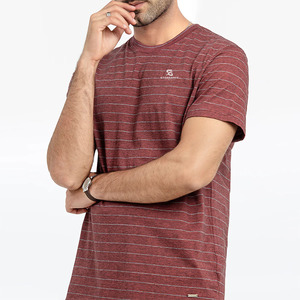 T-shirt en coton pour homme, coupe oversize streetwear, respirant, couleur unie, manches courtes, haut décontracté d'été 2026 - Product Image 1