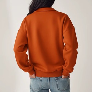 Pull-over classique pour femmes, logo personnalisé, fabrication fine pour la mode streetwear - Product Image 3