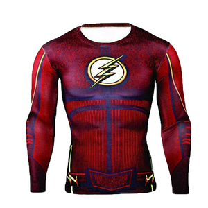 Maillot de surf athlétique personnalisé à manches courtes, protection UPF 50+, tissu compressif Academies, sublimation personnalisée - Product Image 3