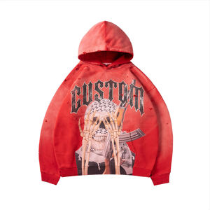 Vente en gros de sweats à capuche urbains, streetwear en coton, pour marques de streetwear américaines en démarrage et fournitures en gros - Product Image 3