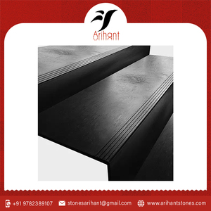 Natural Absolute Black Granite <b>Stone</b> for Construction, Flooring, and Decorative Architectural Use - Product Image 6