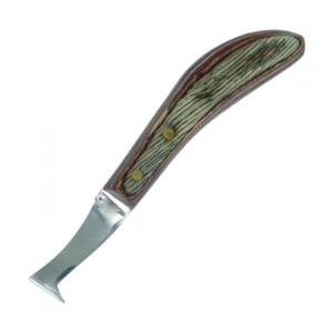 Equipo Veterinario Profesional para Herradores, Cuchillo para el Cuidado de Pezuñas de Acero Inoxidable Reutilizable, Hoja Ovalada, Recortador de Pezuñas con Logotipo Personalizado - Product Image 5
