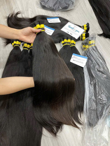 Extensions de cheveux en vrac de qualité supérieure 2026, provenant d'un seul donneur, cheveux bruts non traités, lot de 100 % cheveux bruts vietnamiens, fournisseur - Product Image 2