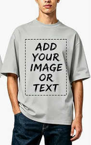 Camiseta Personalizada para Hombre, Cuello Redondo, Manga Corta, 220 g/m², Corte Regular, Hombros Caídos, Impresión Gráfica en Serigrafía, Anti-Pilling - Product Image 4